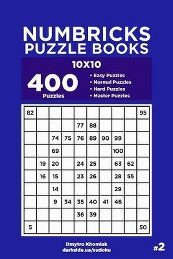 Numbricks Puzzle Books Numbricks Puzzle Books 400 Easy to Master