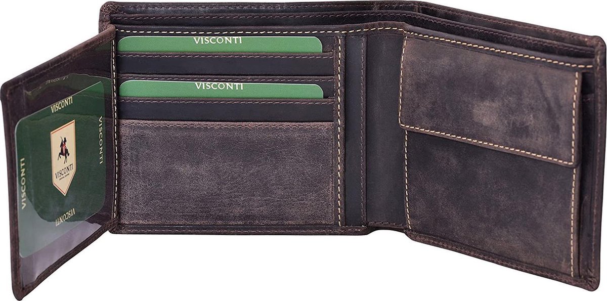 dR Amsterdam Milan Billfold L RFID Zwart dR Amsterdam Milan Billfold L RFID Zwart