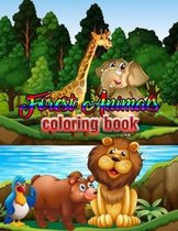 Forest Animals coloring book