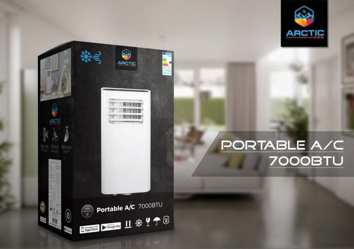 ArcticPro 7000BTU Sky Line Mobiele 