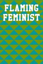 Flaming Feminist: Guitar Tab Notebook 6''x9'' 120 Pages