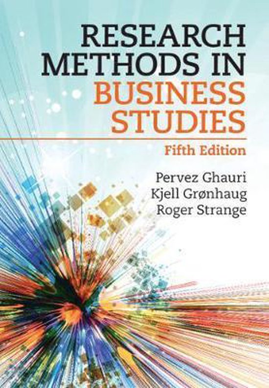 research methods in business studies