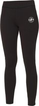 FitProWear Cool Athletic Sportlegging Zwart - Maat S - Dames - Legging - Dames kleding - Sportkleding - Legging Polyester - Fitness legging - Cool Fit - Trainingsbroek