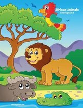 African Animals- African Animals Coloring Book 5