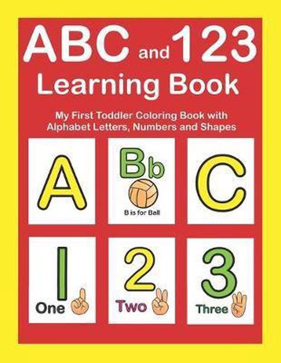 ABC and 123 Learning Book - cover