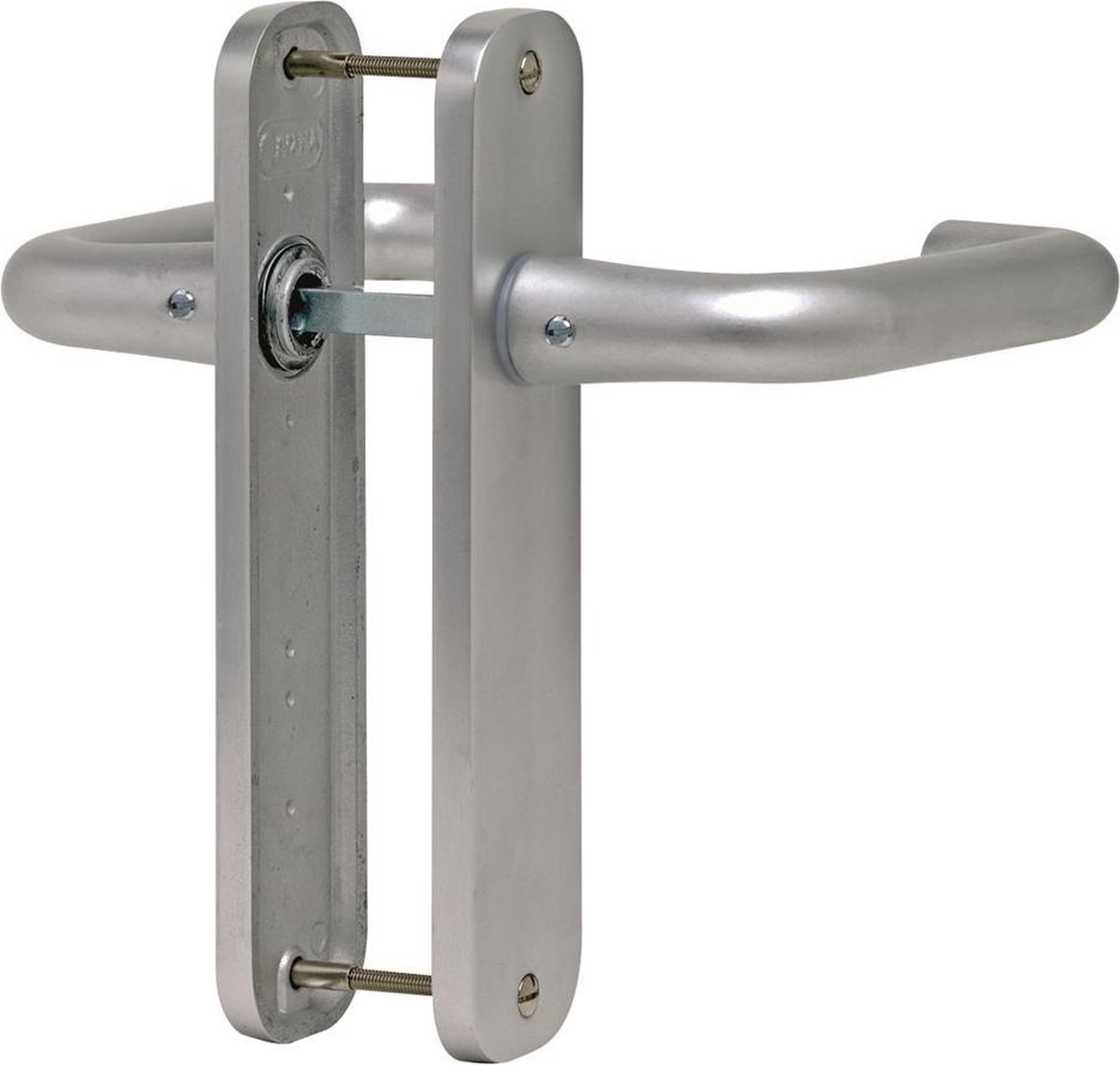 Ivana Economy WC Garnituur 63x8mm Gegoten Aluminium F1 Deurdikte 40mm 190x42mm