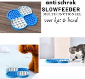 Slowfeeder voerbak hond  | Anti schrokbak en Voerpuzzel | - Slow feeder - Interactief - Antischrokbak