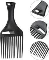 Afrokam Cabantis|Styling Tool |Wide Tooth Comb|Kapper Kam|Haar Kam|Haar Accessoire|Cabantis|Zwart