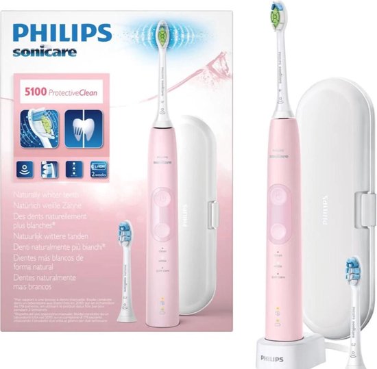 Philips ProtectiveClean 5100 HX6856/17 - Elektrische tandenborstel | bol.com