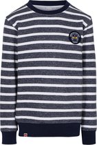 Lego wear Legowear Blauw Gestreepte Jongens Sweater M-22667 - 116