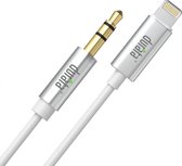 Durata DR-MU01 Lightning naar Jack (3.5mm) Audio Aux kabel geschikt voor iPhone