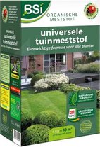 BSI Organische Meststof - Bio-Kuur Voor Alle Planten - Diepgroene Bladkleur Dankzij Extra Magnesium - 4Kg = 40m²