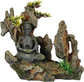 Auqa Della Buddha op berg 20,2x11,3x18cm