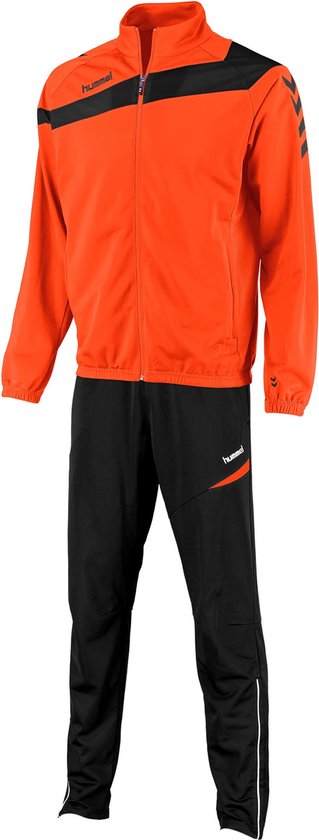 hummel Elite Poly Suit Trainingspak - Oranje - Maat S | bol.com