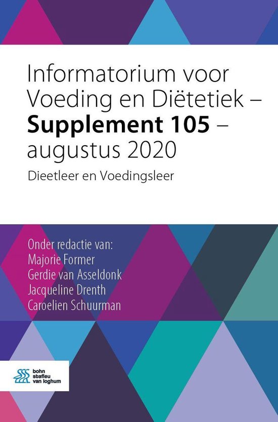 Informatorium voor Voeding en Diëtetiek – Supplement 105  ... - cover