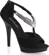 Fabulicious Hoge hakken -36 Shoes- LIP-155 US 6 Zwart