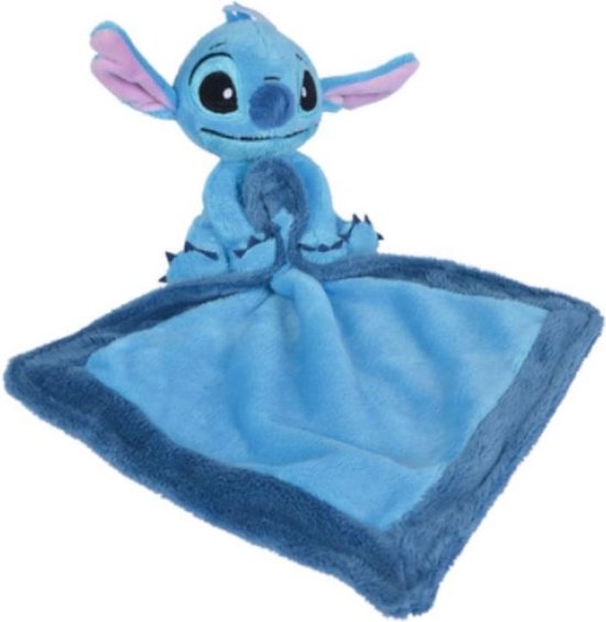 Disney - Lilo & Stitch - Stitch - 37 cm Blauw Alle leeftijden Knuffeldoek | bol.com