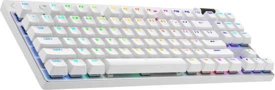 Logitech G PRO X TKL - Gaming Toetsenbord - US QWERTY - Wit