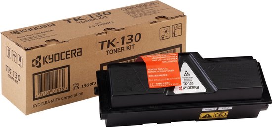 Kyocera Kyocera-Mita TK-130 Tonercartridge - Zwart