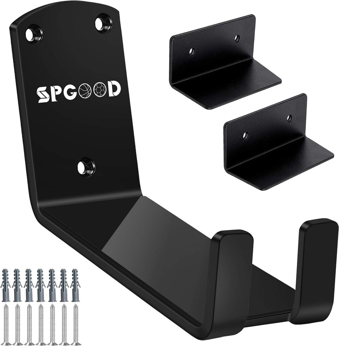 Fietswandhouder, 3-in-1 fietshouder, ophanging, fietshouder, 2 x steunhoek, 2 x beschermpads, draagkracht 32 kg, voor MTB, e-bikes, racefiets