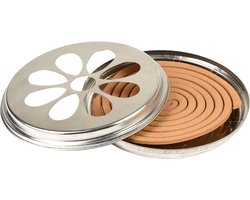 Citronella Spiraal - Metalen Houder - 10 Stuks