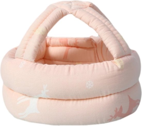 Foto: De bumpie baby veiligheidshelm kleur roze biedt optimale ondersteuning voor kleintjes die leren lopen deze anti val pad is ontworpen om de kwetsbare hoofden van kinderen te beschermen tegen stoten en vallen 