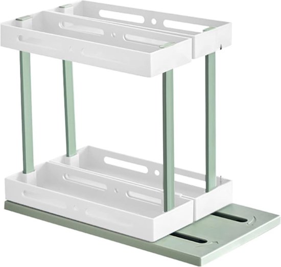 Kruidenrek Zonder Boren - Gelakt / Storage Rack / ST-ST