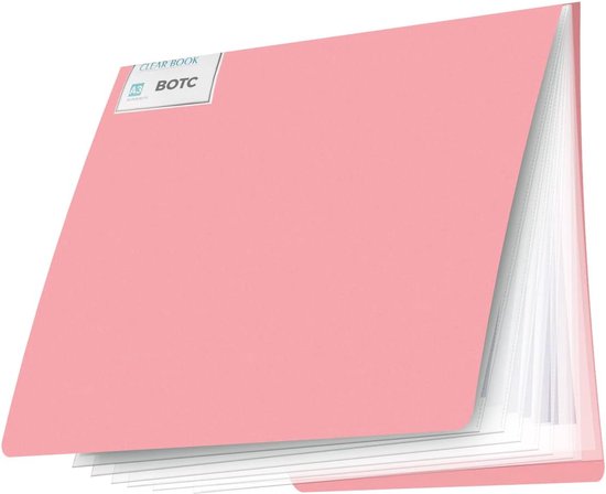 BOTC Tekenmap A3 - 48 x 63 cm - Groot - Met handvat - Roze