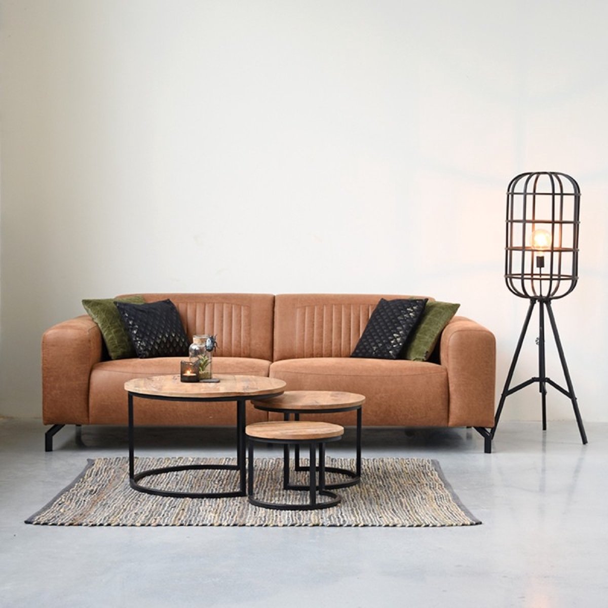 Salontafel Set van 3 Mangohout