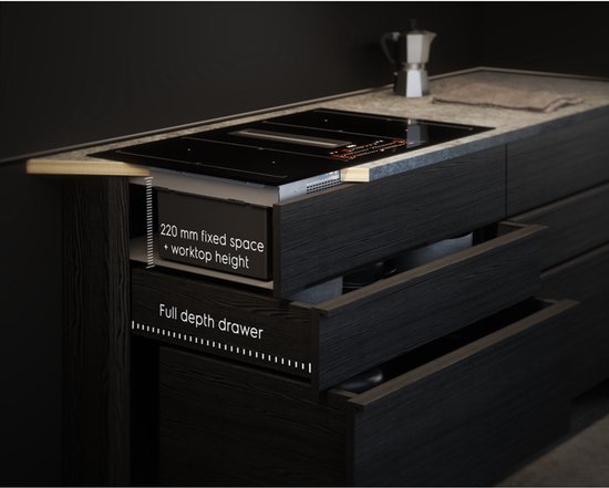 AEG Inductiekookplaat | Model CCE84779CB | Inbouw | 83 cm | 4 zones | Geïntegreerde afzuiging