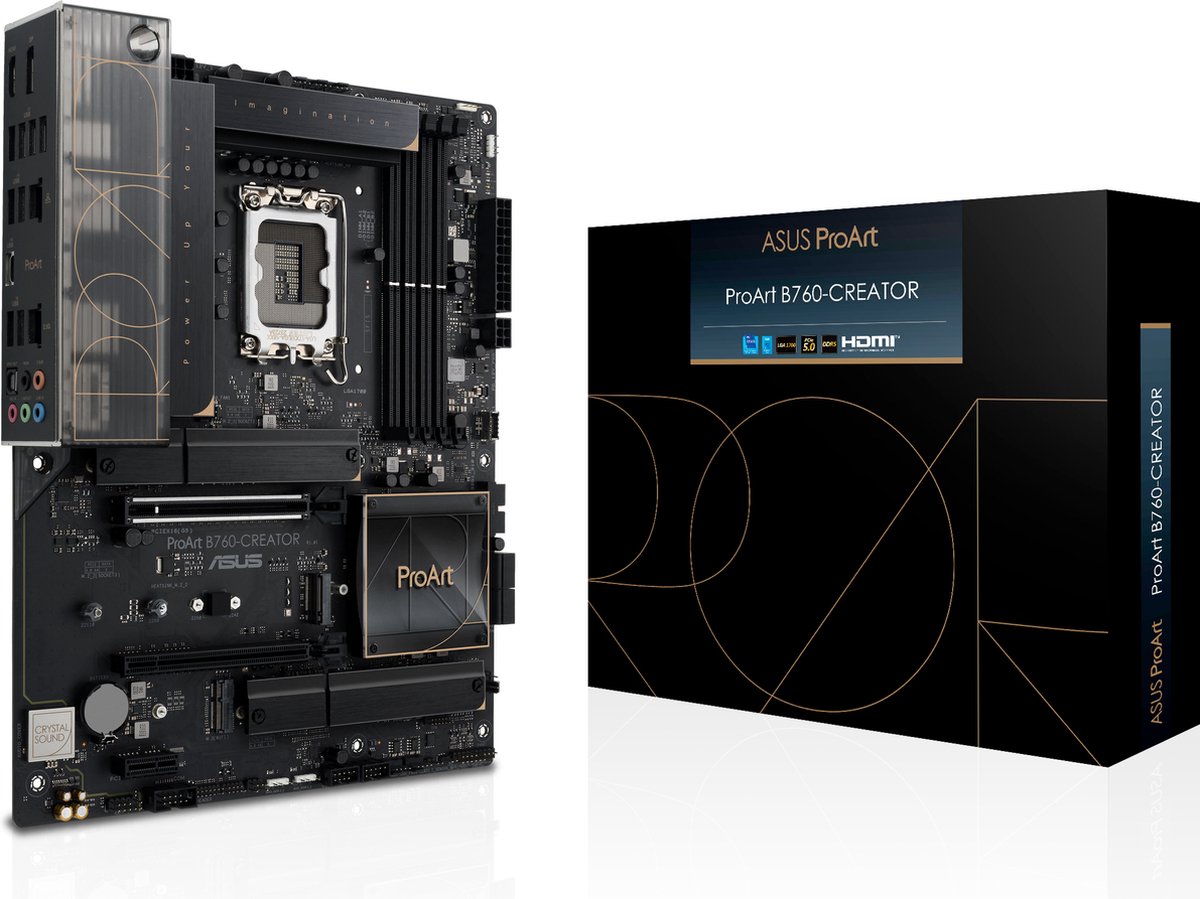 Asus Proart B760-Creator - Moederbord - Atx - Intel B760 - Lga 1700 - afbeelding 2