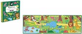 Janod - Magneti Stories Afrikaanse Dieren – Educatieve Magneetset Met 30 Magneten – Magneetboek - Fantasierijk Speelgoed - Geschikt Voor Kinderen Vanaf 3 Jaar