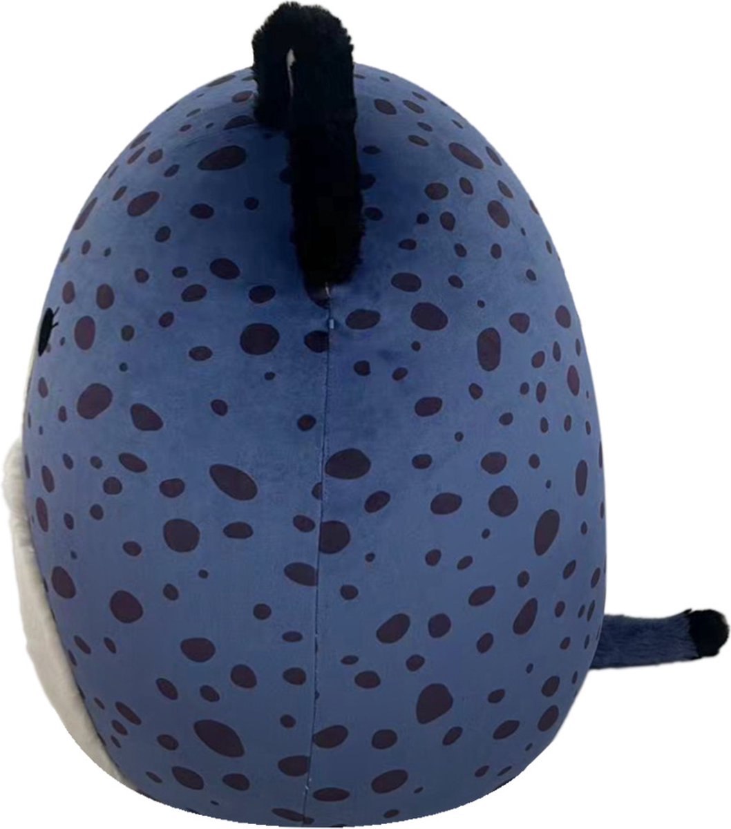 Squishmallows - Spotts - Navy Blue Cheetah W/Fuzzy Belly and Black Spots 50cm pluche — afbeelding 2