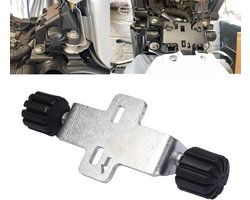 Verstelbare Biker Seat Descent Bracket Kit voor BMW R1200GS - GSA R1200 GS LC ADV - R1250GS Adventure - R1201RT - Accessoires - 2 cm zilver