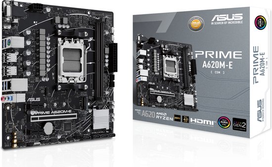 ASUS PRIME A620M-E-CSM A620 Socket AM5 micro ATX
