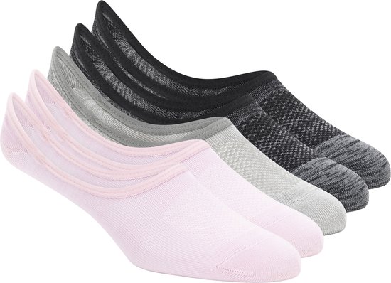 Skechers Lot de 5 Chaussettes pour femme avec doublure semi-microfibre Non Terry - Lilas/Violet - Taille unique