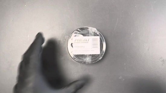 Housse Premium Résistante à la Chaleur Zwart jusqu'à 550°C - 6mm x 2,5m