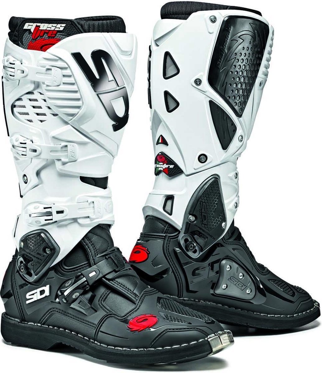 Sidi Crossfire 3 Zwart Wit - Laars
