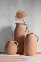 J-Line vase Cruche - céramique - brun - large - 36 cm de hauteur