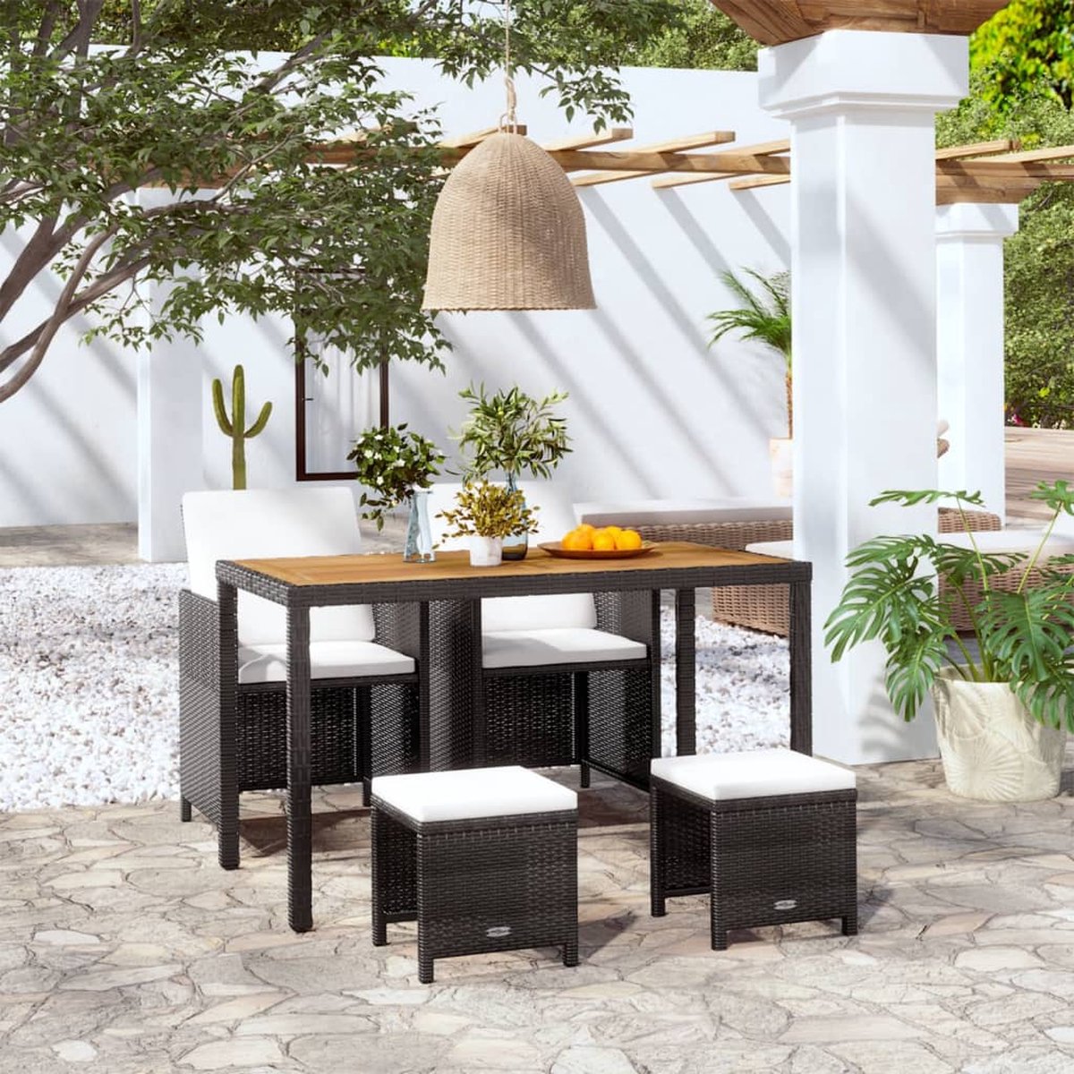vidaXL vidaXL 5-delige Tuinset - afbeelding 5