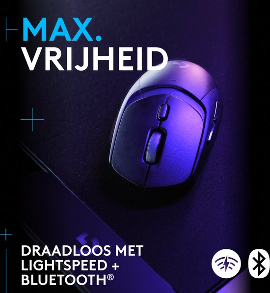 Logitech G309 Lightspeed - Draadloze Gaming Muis - Zwart