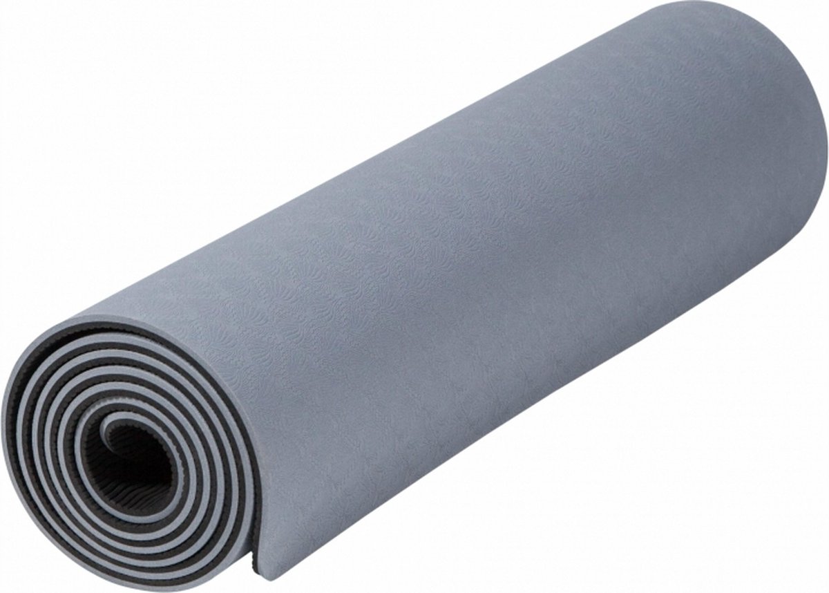 Gorilla Sports Yogamat - Yoga Mat - Grijs