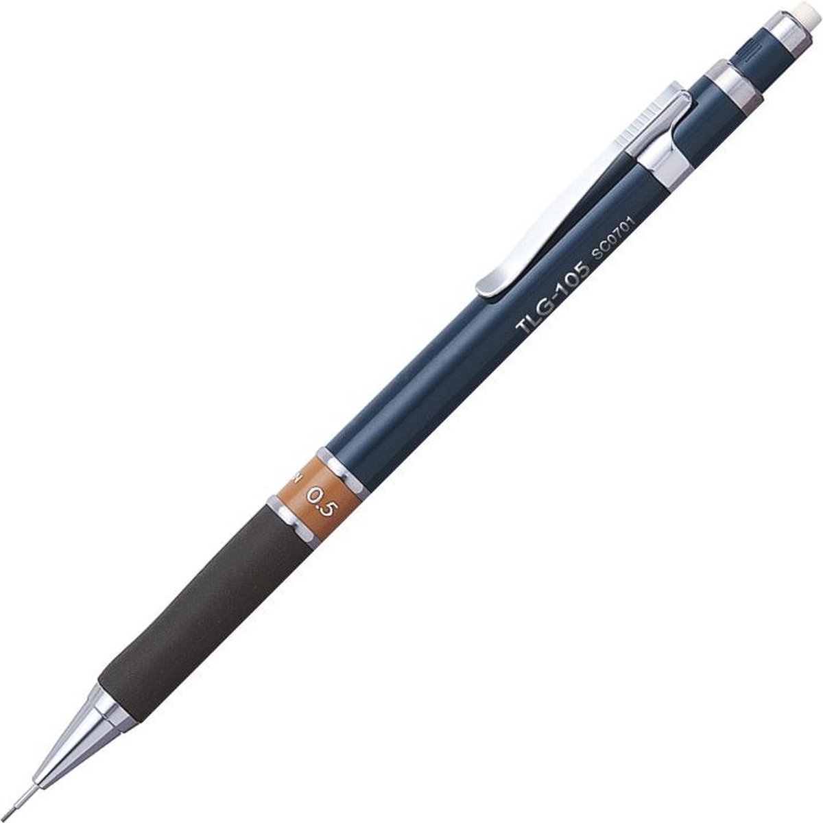 Penac TLG-105 - Vulpotlood - Mechanical Pencil - 0.5mm - Bruine Ring