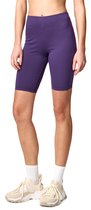 Merry Style MS-MS10-200-LE Dames Leggings - Sport - Vrijetijdsbroek - Kort - Katoen - Sporbroek - Yogabroek - Paars - L
