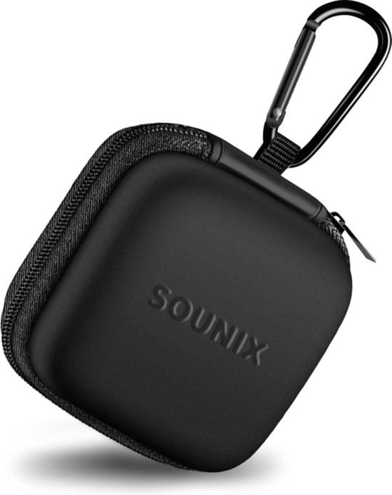Sounix Opberg Hoesje Voor Oordopjes - Bescherm Hoes - Hard Case - Universeel hoesje voor oordopjes - Geschikt voor Bluetooth Headset