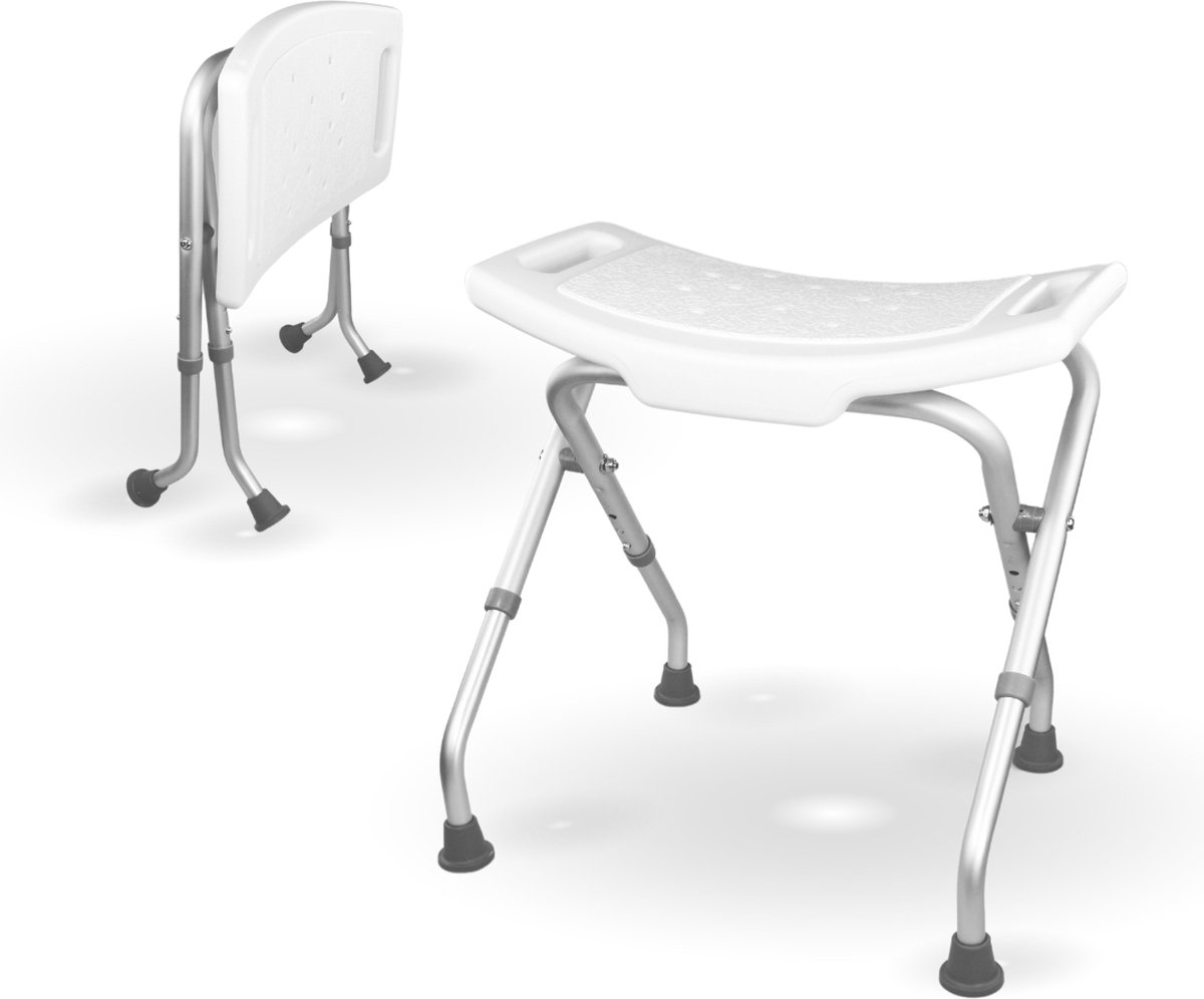 Mobiclinic Delta Douchekruk - Inklapbaar - Verstelbaar - Antislip doppen