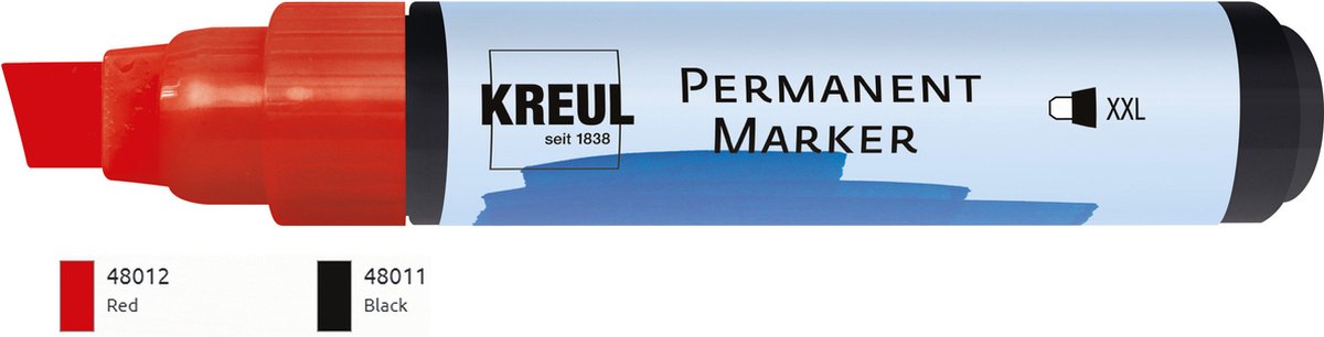 KREUL 48011 permanente marker Zwart 1 stuk(s)