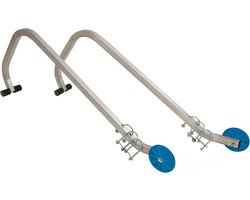 Dakladderhaken Set - 1015 mm Zilver - Silverline Tools Ladder Feet