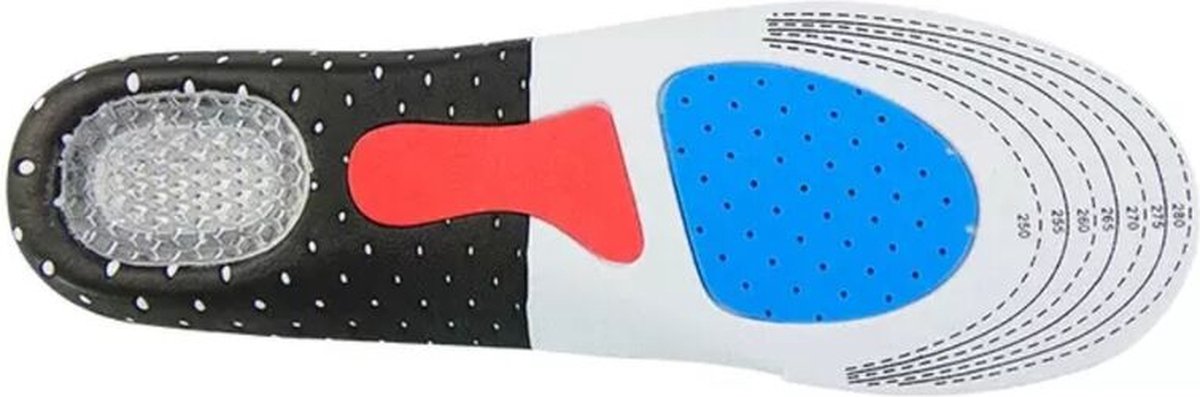 Voetbed Inlegzool Arch Support Gel Inzetstuk Op Maat Te Knippen 36 - 42 Van Driel