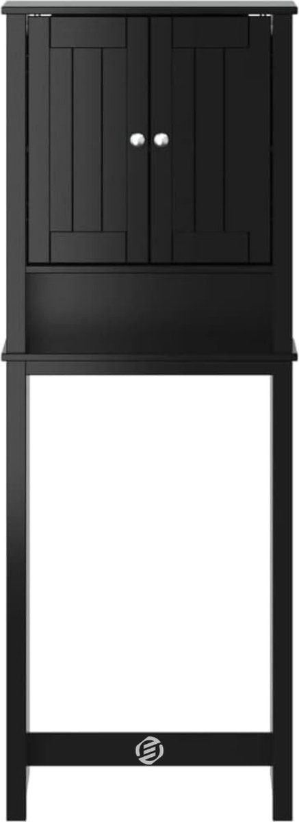 Equivera Wasmachine Ombouw - 60 x 27 x 164,5 cm - Wasmachine Kast - Wasmachine Opbouwmeubel - Wasmachine Meubel - Wasmachinekast